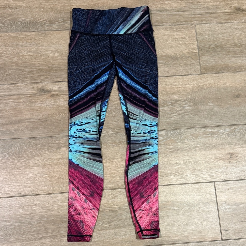 lululemon athletica Multicolor Patterned Leggings